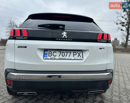 Білий Пежо 3008, об'ємом двигуна 2 л та пробігом 139 тис. км за 23550 $, фото 5 на Automoto.ua