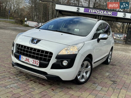 Белый Пежо 3008, объемом двигателя 1.6 л и пробегом 181 тыс. км за 8650 $, фото 1 на Automoto.ua