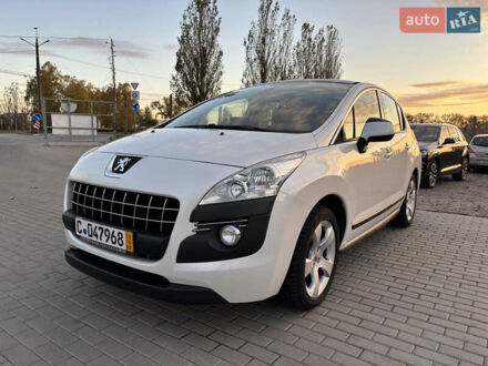Белый Пежо 3008, объемом двигателя 1.6 л и пробегом 169 тыс. км за 7950 $, фото 1 на Automoto.ua