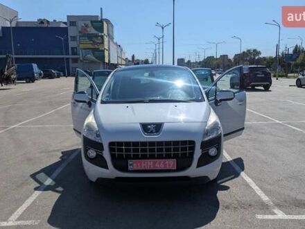 Білий Пежо 3008, об'ємом двигуна 2 л та пробігом 224 тис. км за 10500 $, фото 1 на Automoto.ua