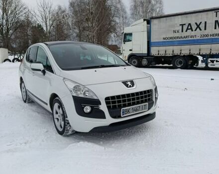 Белый Пежо 3008, объемом двигателя 1.6 л и пробегом 127 тыс. км за 7200 $, фото 1 на Automoto.ua