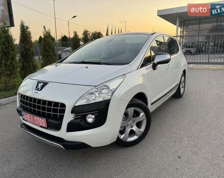 Белый Пежо 3008, объемом двигателя 1.6 л и пробегом 200 тыс. км за 9750 $, фото 1 на Automoto.ua