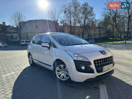 Белый Пежо 3008, объемом двигателя 1.56 л и пробегом 253 тыс. км за 8100 $, фото 1 на Automoto.ua
