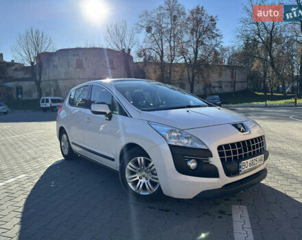 Белый Пежо 3008, объемом двигателя 1.56 л и пробегом 253 тыс. км за 8100 $, фото 1 на Automoto.ua
