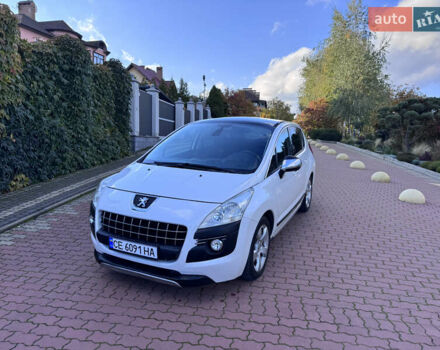 Белый Пежо 3008, объемом двигателя 2 л и пробегом 256 тыс. км за 9300 $, фото 1 на Automoto.ua