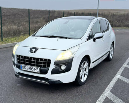 Белый Пежо 3008, объемом двигателя 2 л и пробегом 220 тыс. км за 10300 $, фото 1 на Automoto.ua