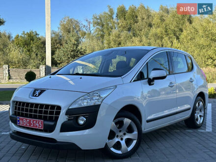 Белый Пежо 3008, объемом двигателя 1.6 л и пробегом 215 тыс. км за 8950 $, фото 1 на Automoto.ua