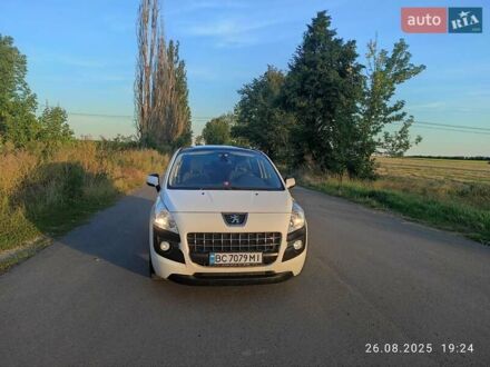 Білий Пежо 3008, об'ємом двигуна 1.56 л та пробігом 237 тис. км за 8300 $, фото 1 на Automoto.ua