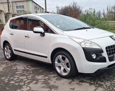 Белый Пежо 3008, объемом двигателя 1.6 л и пробегом 226 тыс. км за 8999 $, фото 1 на Automoto.ua