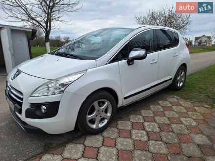 Белый Пежо 3008, объемом двигателя 2 л и пробегом 265 тыс. км за 9000 $, фото 1 на Automoto.ua