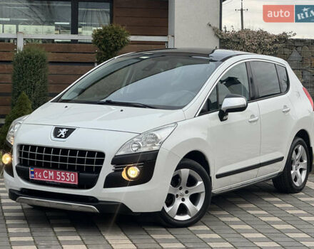 Белый Пежо 3008, объемом двигателя 1.6 л и пробегом 235 тыс. км за 9490 $, фото 1 на Automoto.ua