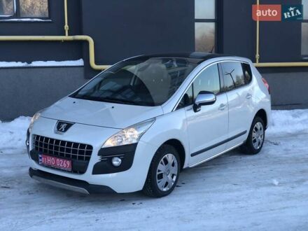 Белый Пежо 3008, объемом двигателя 1.6 л и пробегом 170 тыс. км за 8990 $, фото 1 на Automoto.ua