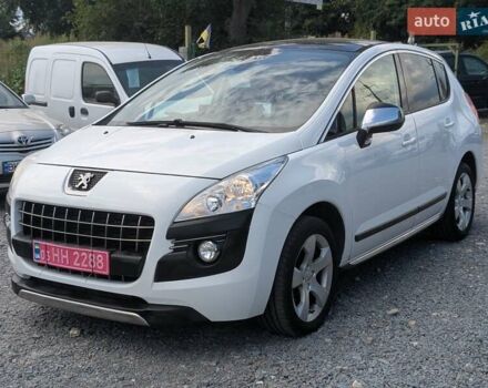 Белый Пежо 3008, объемом двигателя 1.6 л и пробегом 235 тыс. км за 9550 $, фото 1 на Automoto.ua