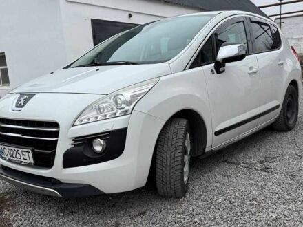 Білий Пежо 3008, об'ємом двигуна 2 л та пробігом 223 тис. км за 12800 $, фото 1 на Automoto.ua