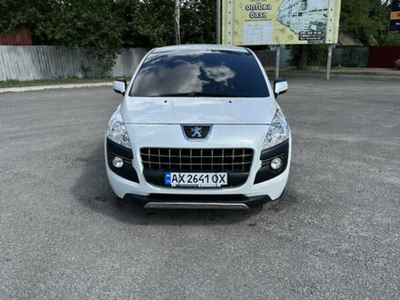 Белый Пежо 3008, объемом двигателя 1.6 л и пробегом 93 тыс. км за 12000 $, фото 1 на Automoto.ua