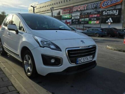 Белый Пежо 3008, объемом двигателя 1.6 л и пробегом 335 тыс. км за 10500 $, фото 1 на Automoto.ua