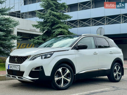 Пежо 3008 2017 у Києві на Automoto.ua Білий Пежо 3008, об'ємом двигуна 2 л та пробігом 185 тис. км за 18999 $, фото 1 на Automoto.ua