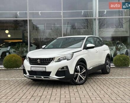 Белый Пежо 3008, объемом двигателя 2 л и пробегом 241 тыс. км за 16174 $, фото 1 на Automoto.ua