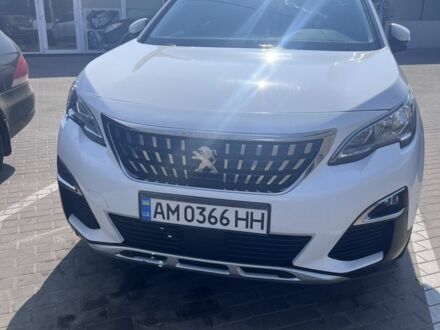 Білий Пежо 3008, об'ємом двигуна 1.5 л та пробігом 215 тис. км за 18500 $, фото 1 на Automoto.ua