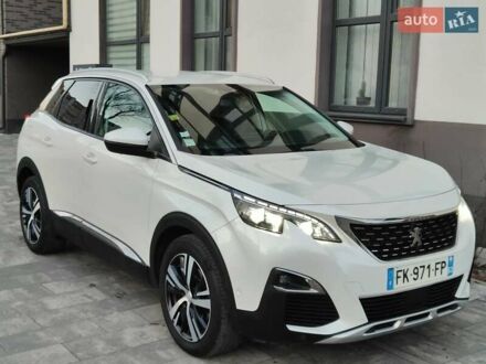 Белый Пежо 3008, объемом двигателя 1.56 л и пробегом 186 тыс. км за 19399 $, фото 1 на Automoto.ua