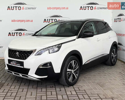 Белый Пежо 3008, объемом двигателя 1.5 л и пробегом 144 тыс. км за 20950 $, фото 1 на Automoto.ua