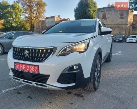 Білий Пежо 3008, об'ємом двигуна 1.5 л та пробігом 155 тис. км за 20750 $, фото 1 на Automoto.ua