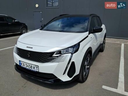 Пежо 3008 2023 в Киеве на Automoto.ua Белый Пежо 3008, объемом двигателя 1.5 л и пробегом 37 тыс. км за 30800 $, фото 1 на Automoto.ua
