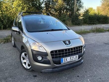 Бежевый Пежо 3008, объемом двигателя 1.56 л и пробегом 191 тыс. км за 8999 $, фото 1 на Automoto.ua