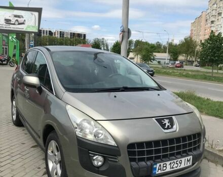 Бежевый Пежо 3008, объемом двигателя 1.6 л и пробегом 222 тыс. км за 7500 $, фото 1 на Automoto.ua