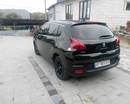 Черный Пежо 3008, объемом двигателя 1.6 л и пробегом 216 тыс. км за 12000 $, фото 1 на Automoto.ua