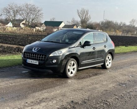 Черный Пежо 3008, объемом двигателя 1.6 л и пробегом 210 тыс. км за 6500 $, фото 1 на Automoto.ua