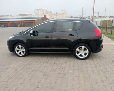 Черный Пежо 3008, объемом двигателя 1.6 л и пробегом 197 тыс. км за 5999 $, фото 1 на Automoto.ua