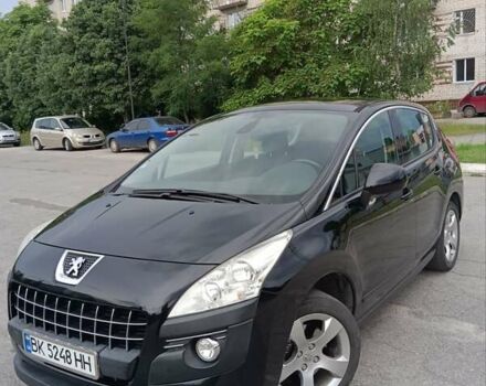 Черный Пежо 3008, объемом двигателя 2 л и пробегом 242 тыс. км за 8400 $, фото 4 на Automoto.ua