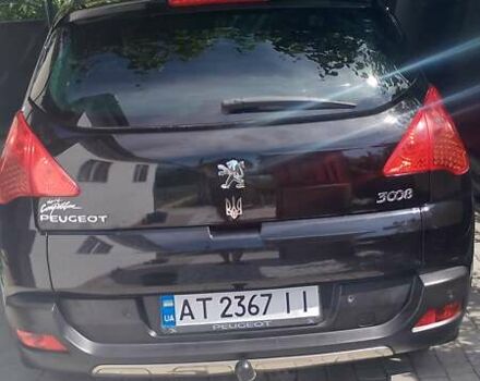 Черный Пежо 3008, объемом двигателя 1.56 л и пробегом 226 тыс. км за 8200 $, фото 2 на Automoto.ua