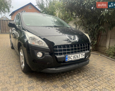 Черный Пежо 3008, объемом двигателя 1.6 л и пробегом 200 тыс. км за 7250 $, фото 1 на Automoto.ua