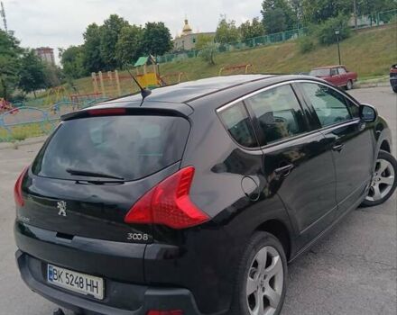 Черный Пежо 3008, объемом двигателя 2 л и пробегом 242 тыс. км за 8400 $, фото 1 на Automoto.ua