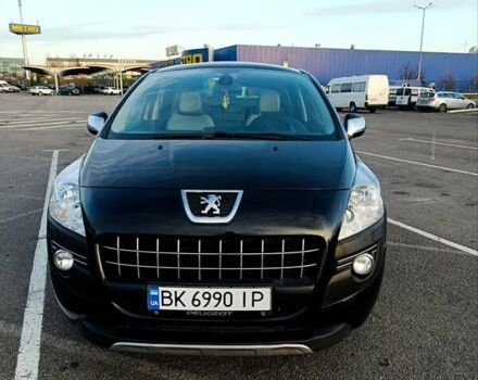 Черный Пежо 3008, объемом двигателя 1.56 л и пробегом 236 тыс. км за 7700 $, фото 2 на Automoto.ua