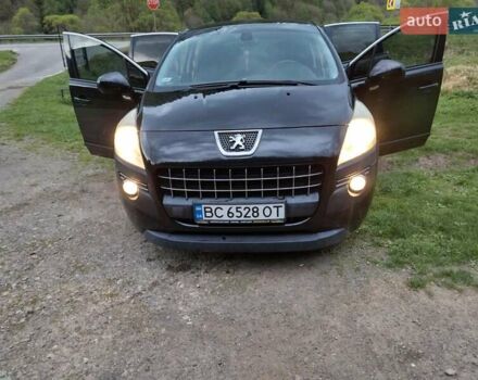 Черный Пежо 3008, объемом двигателя 2 л и пробегом 237 тыс. км за 10700 $, фото 7 на Automoto.ua