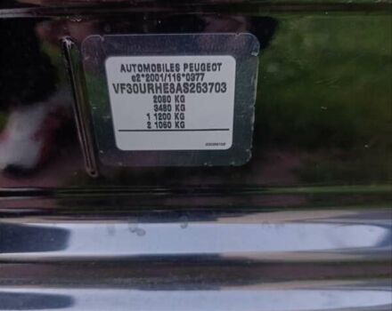 Черный Пежо 3008, объемом двигателя 2 л и пробегом 260 тыс. км за 10900 $, фото 24 на Automoto.ua