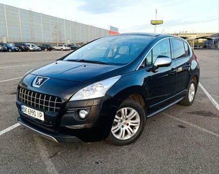 Черный Пежо 3008, объемом двигателя 1.56 л и пробегом 236 тыс. км за 7700 $, фото 1 на Automoto.ua