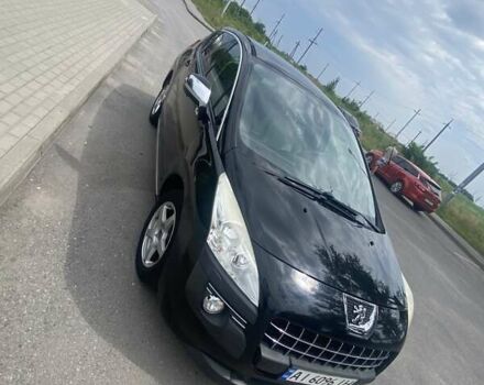 Черный Пежо 3008, объемом двигателя 1.6 л и пробегом 183 тыс. км за 9600 $, фото 1 на Automoto.ua