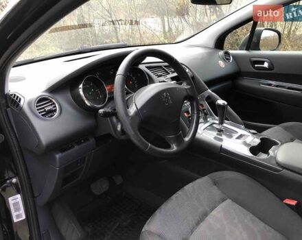 Черный Пежо 3008, объемом двигателя 1.6 л и пробегом 249 тыс. км за 7500 $, фото 11 на Automoto.ua