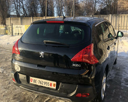 Черный Пежо 3008, объемом двигателя 1.6 л и пробегом 66 тыс. км за 6500 $, фото 19 на Automoto.ua