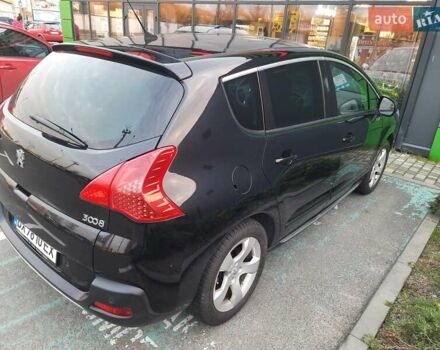 Черный Пежо 3008, объемом двигателя 1.6 л и пробегом 266 тыс. км за 7600 $, фото 2 на Automoto.ua