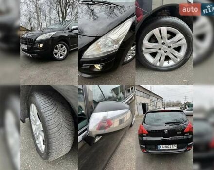 Черный Пежо 3008, объемом двигателя 2 л и пробегом 239 тыс. км за 10500 $, фото 4 на Automoto.ua