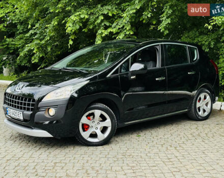 Черный Пежо 3008, объемом двигателя 1.6 л и пробегом 252 тыс. км за 8200 $, фото 3 на Automoto.ua