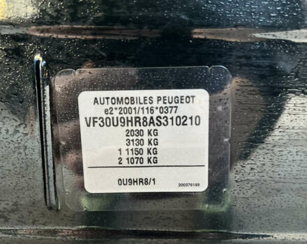 Чорний Пежо 3008, об'ємом двигуна 1.56 л та пробігом 263 тис. км за 8800 $, фото 57 на Automoto.ua