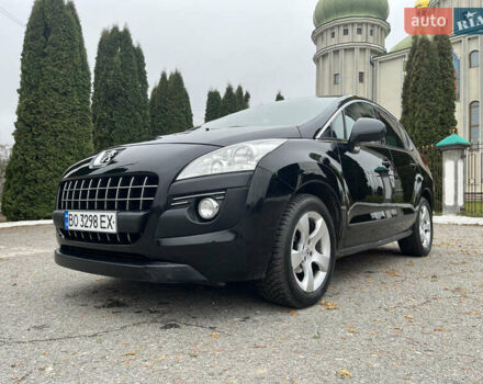 Чорний Пежо 3008, об'ємом двигуна 1.56 л та пробігом 263 тис. км за 8800 $, фото 3 на Automoto.ua