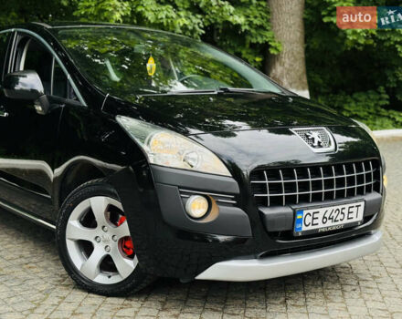 Черный Пежо 3008, объемом двигателя 1.6 л и пробегом 252 тыс. км за 8200 $, фото 1 на Automoto.ua