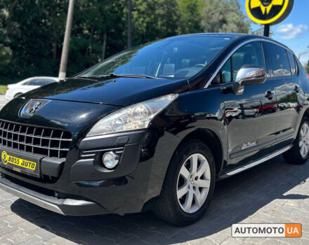 Черный Пежо 3008, объемом двигателя 1.6 л и пробегом 237 тыс. км за 9200 $, фото 2 на Automoto.ua